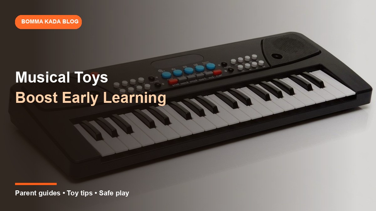 Musical Toys for Kids: How Keyboards, Xylophones and Rattles Boost Early Learning