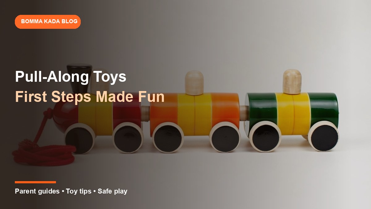 Pull-Along Toys for First Steps: How Walking Toys Help Toddlers Gain Confidence