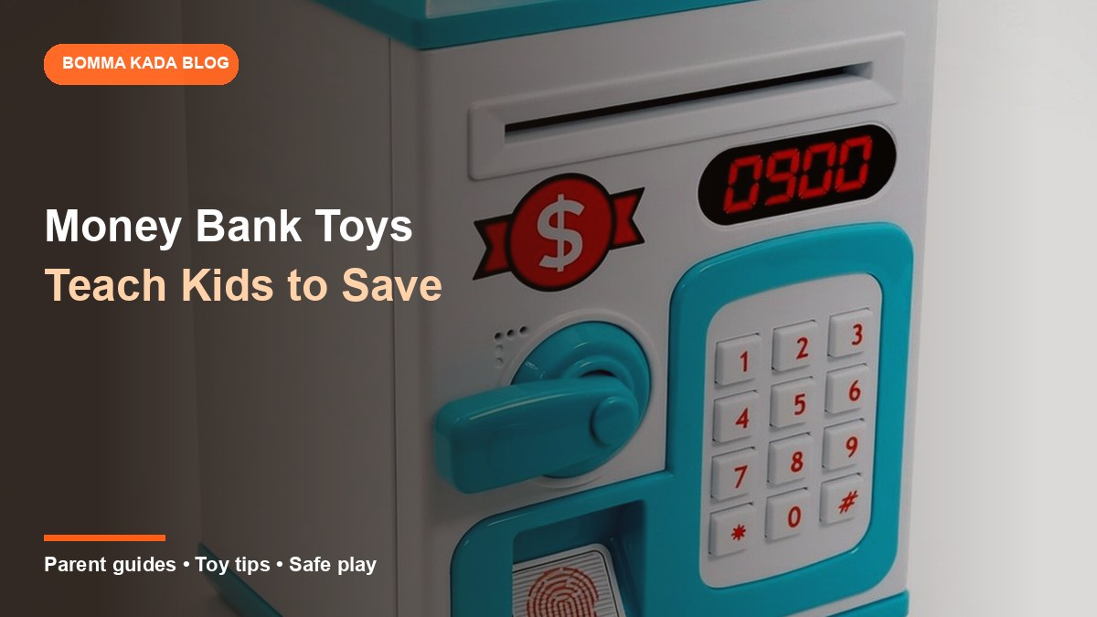 Money Bank Toys for Kids: Fun Ways to Teach Saving, Numbers and Responsibility