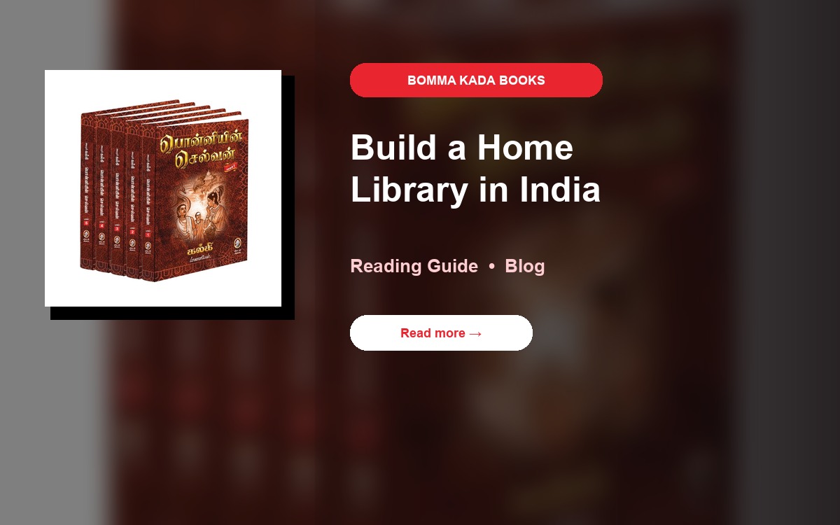How to Build a Home Library in India on a Real Budget