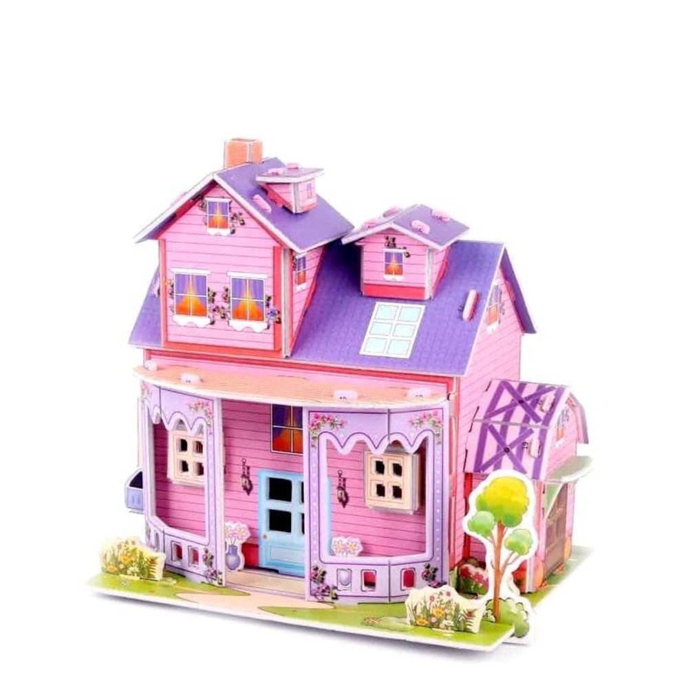3D Puzzle Board Sheet – DIY Model Building Puzzle for Kids