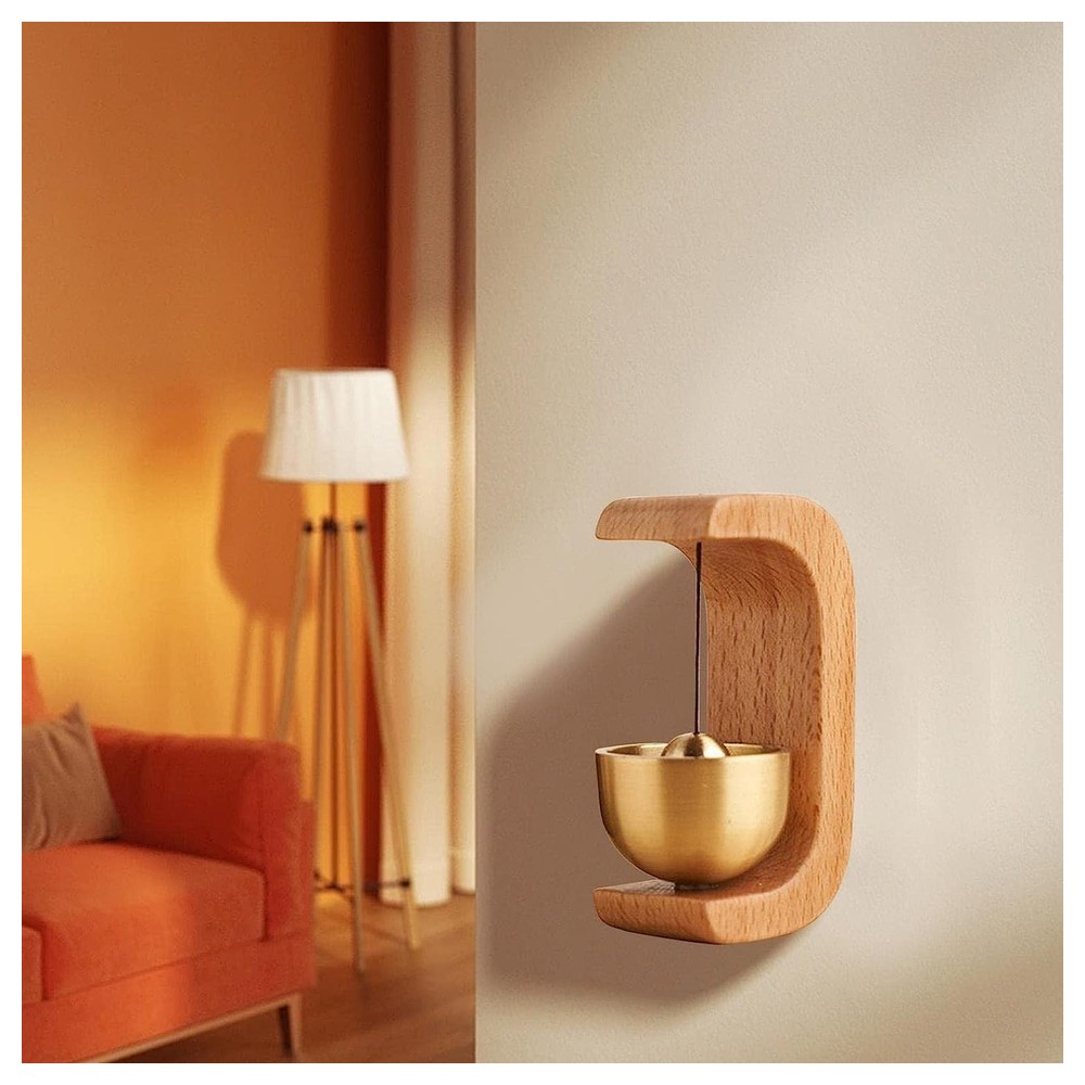 Wooden Door Bell – Wind Chime Musical Bell for Home Decor
