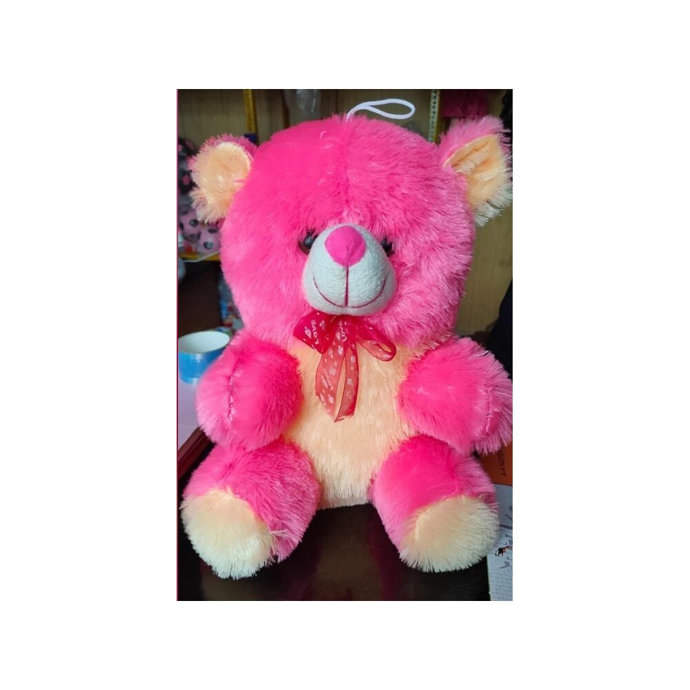 Bonda Teddy Soft Plush Toy 35 CM – Pink Cuddle Bear for Kids